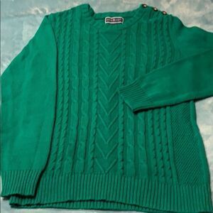 Karen Scott cableknit Sweater SIZE Medium